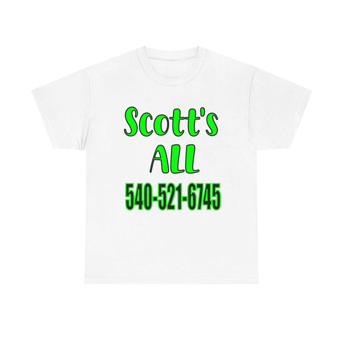 Scott’s All Unisex Heavy Cotton Tee