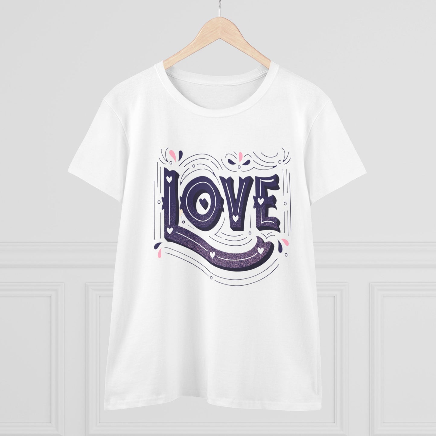 Love Women's Midweight Cotton Tee