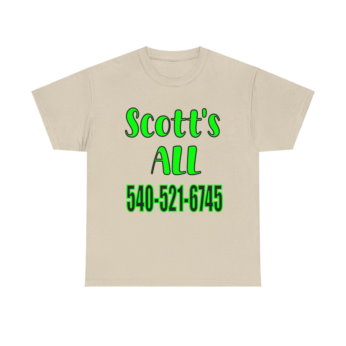 Scott’s All Unisex Heavy Cotton Tee