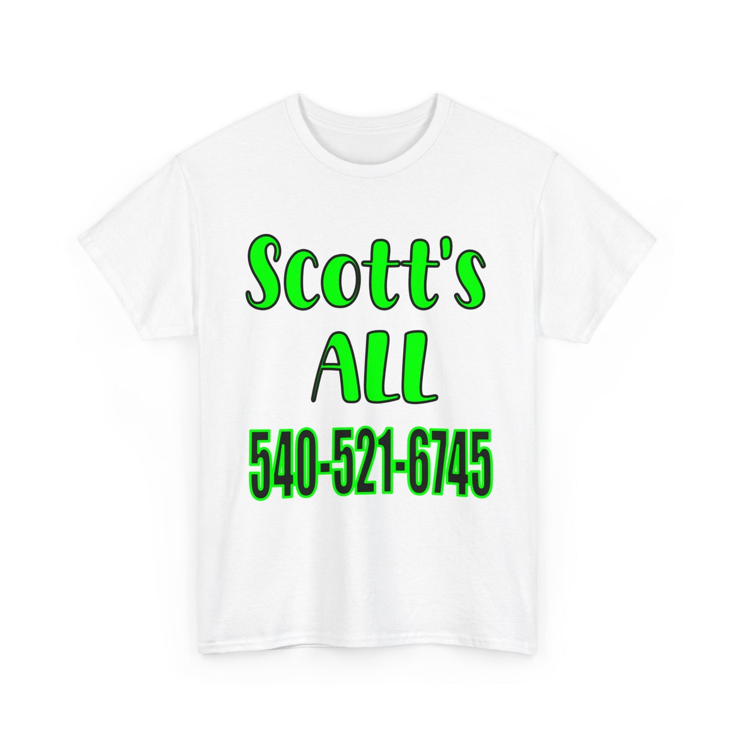 Scott’s All Unisex Heavy Cotton Tee