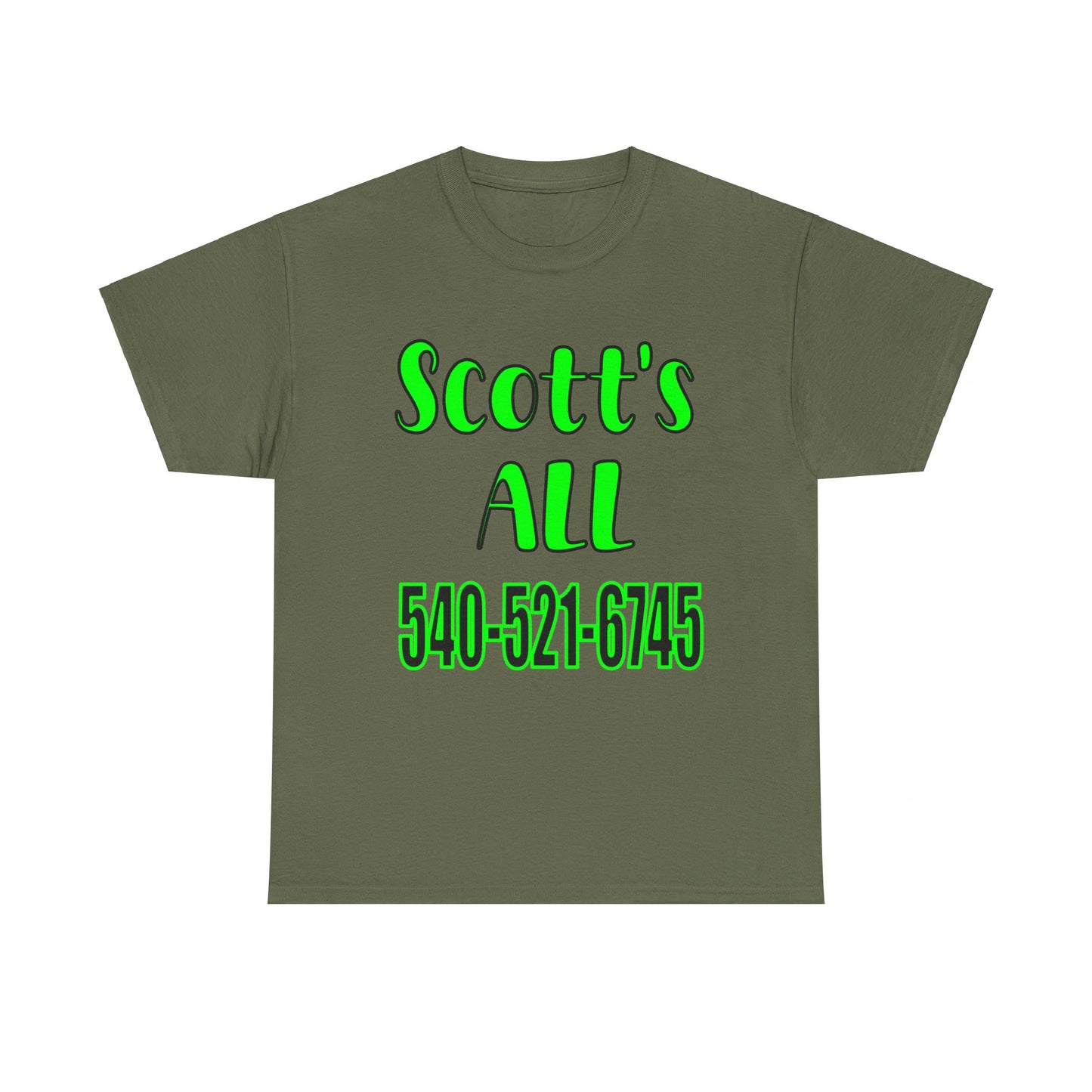 Scott’s All Unisex Heavy Cotton Tee