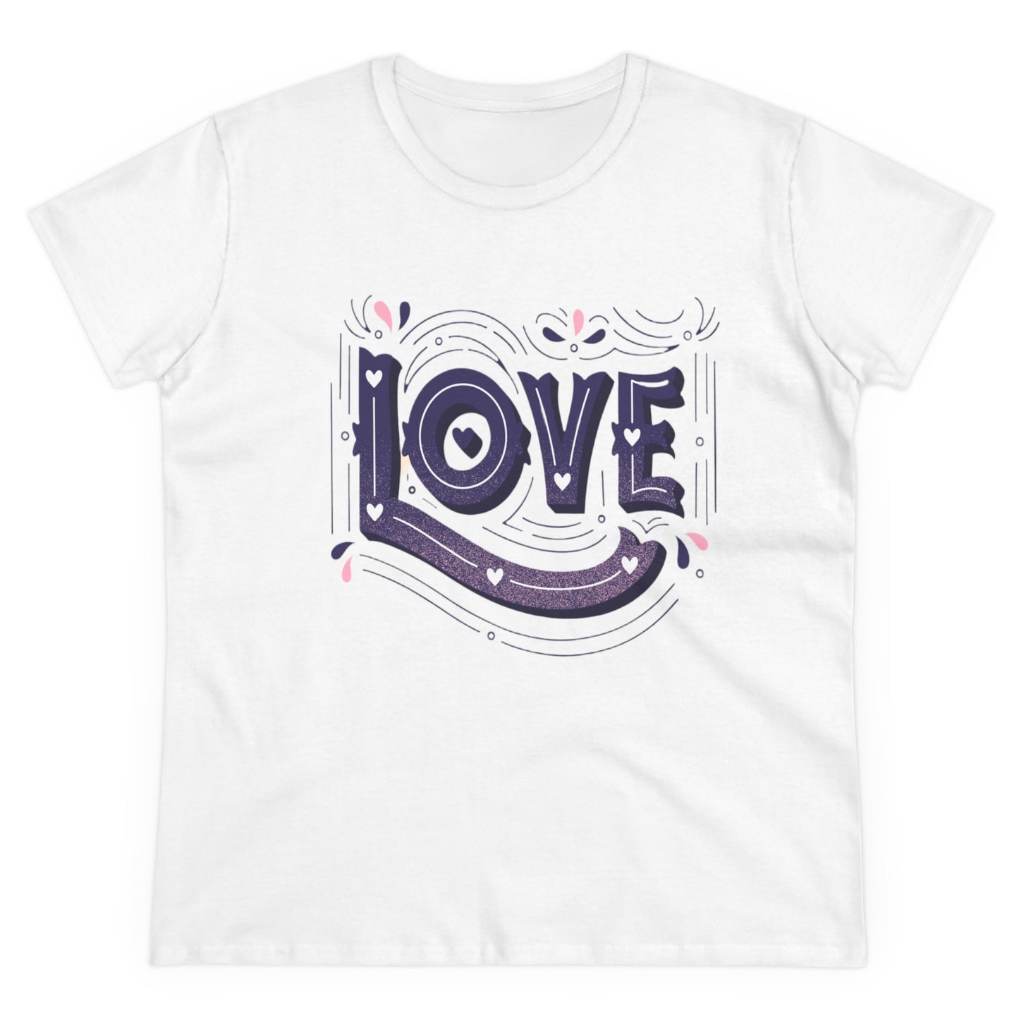 Love Women's Midweight Cotton Tee