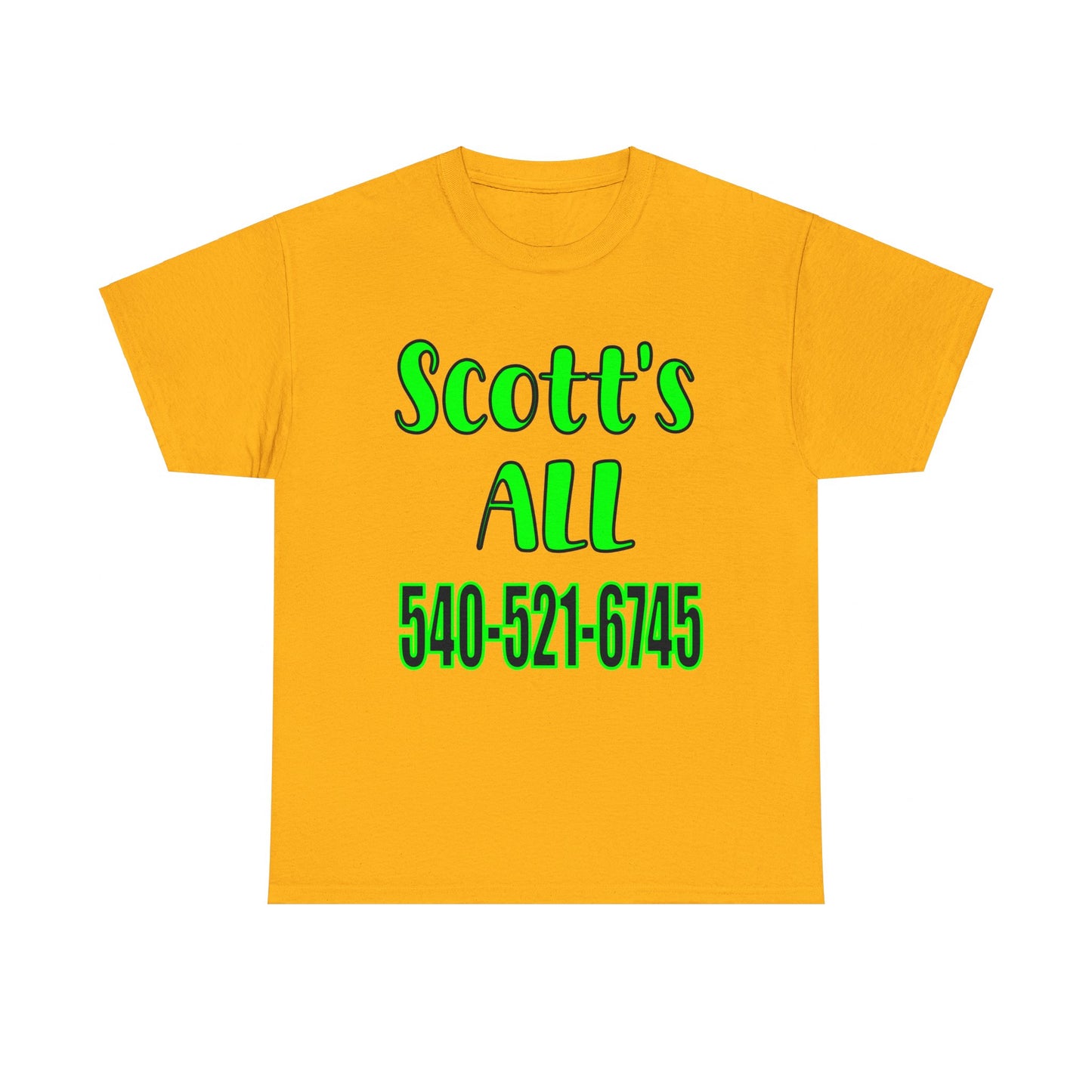 Scott’s All Unisex Heavy Cotton Tee