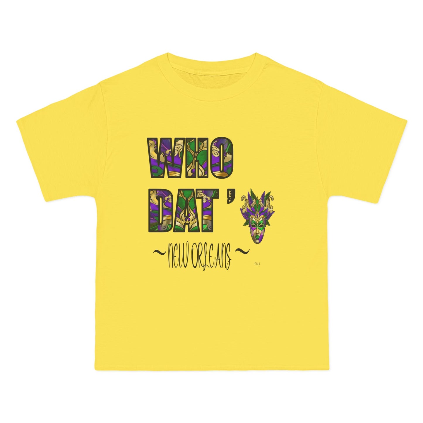 WHO DAT’ New ORLEANS Beefy-T®  Short-Sleeve T-Shirt Hanes