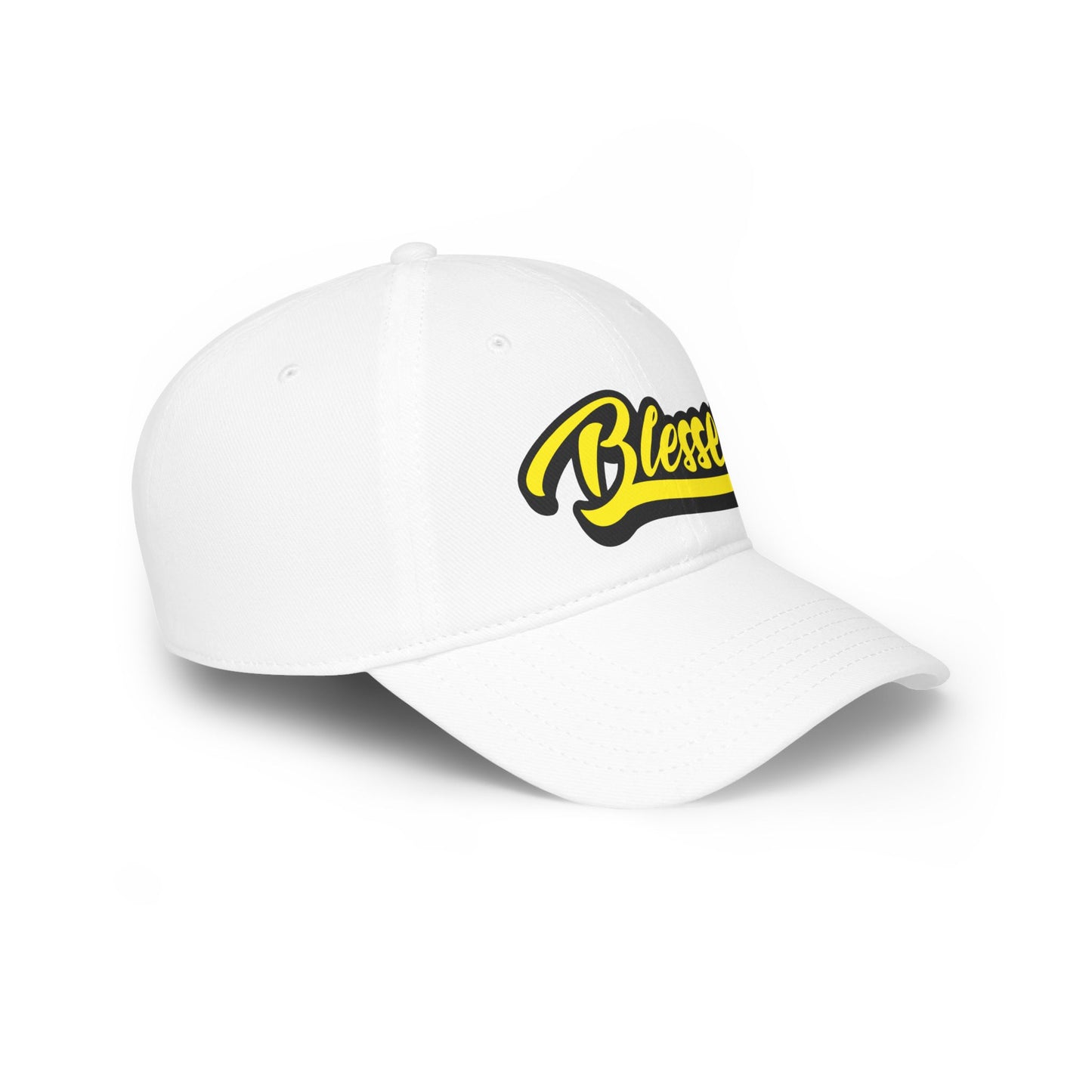 Yellow Blessed Low Profile Baseball Cap