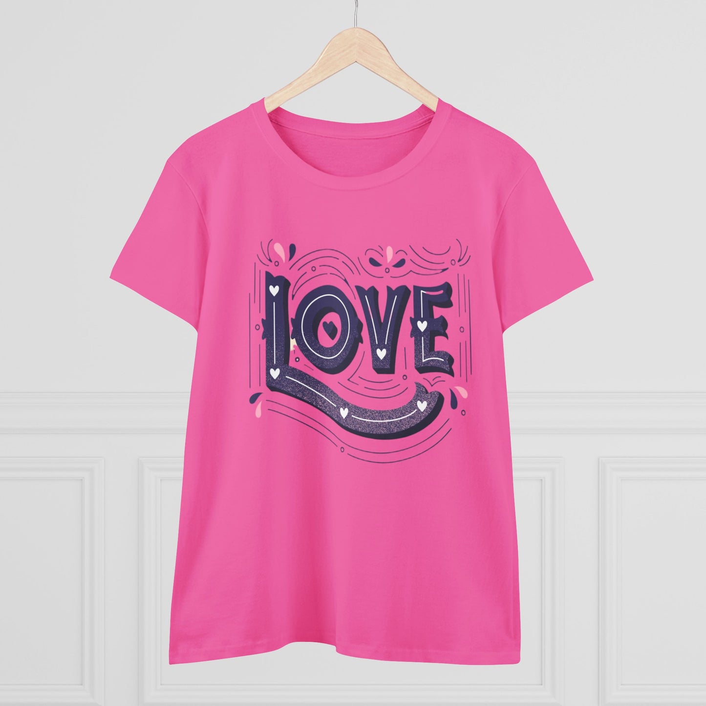 Love Women's Midweight Cotton Tee