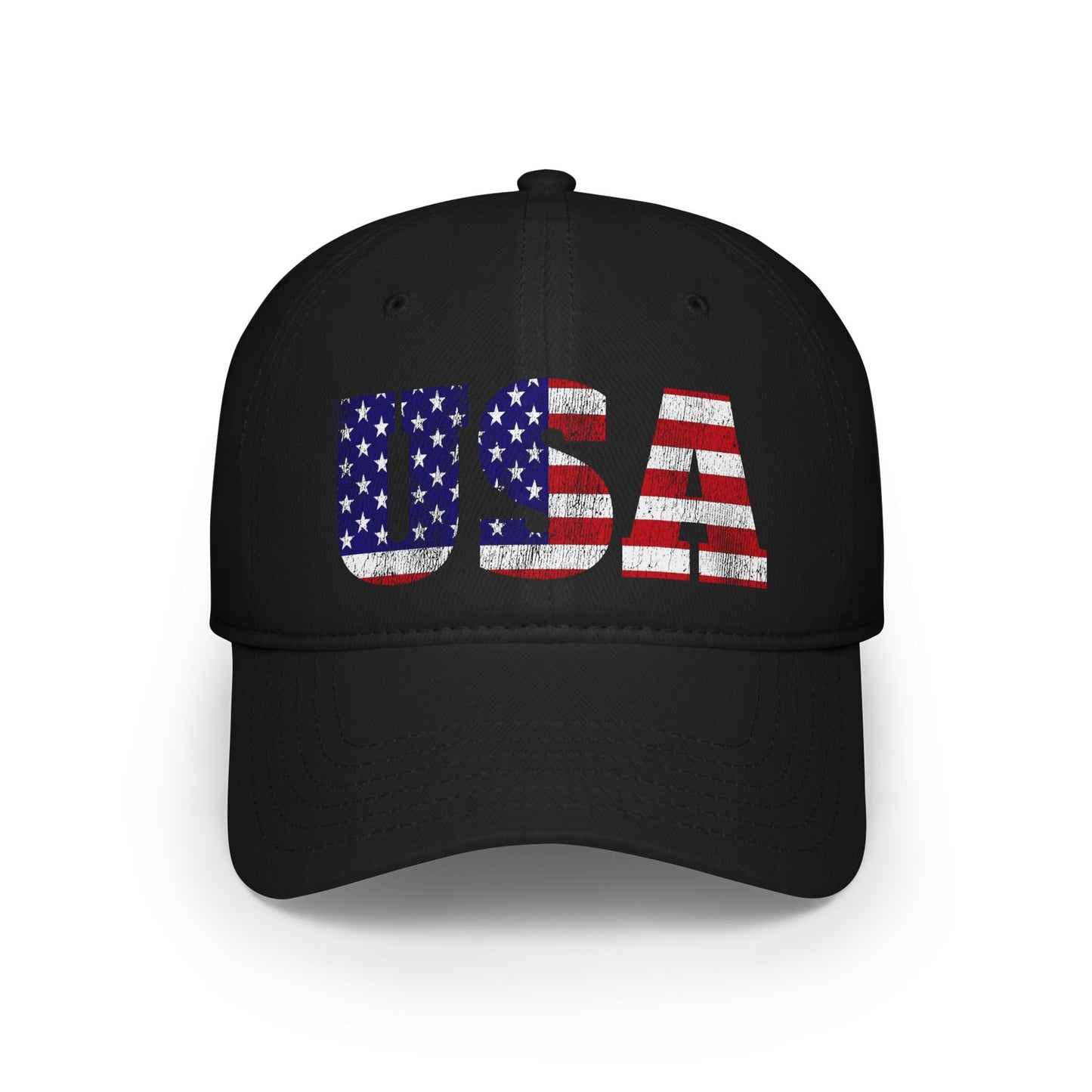 USA Low Profile Baseball Cap