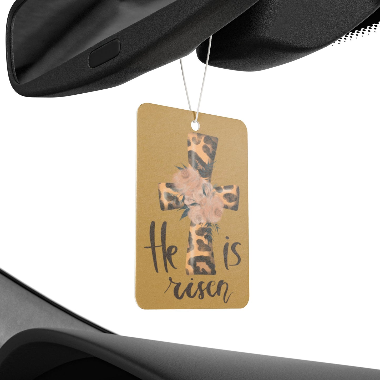 He is Risen Car Air Freshener