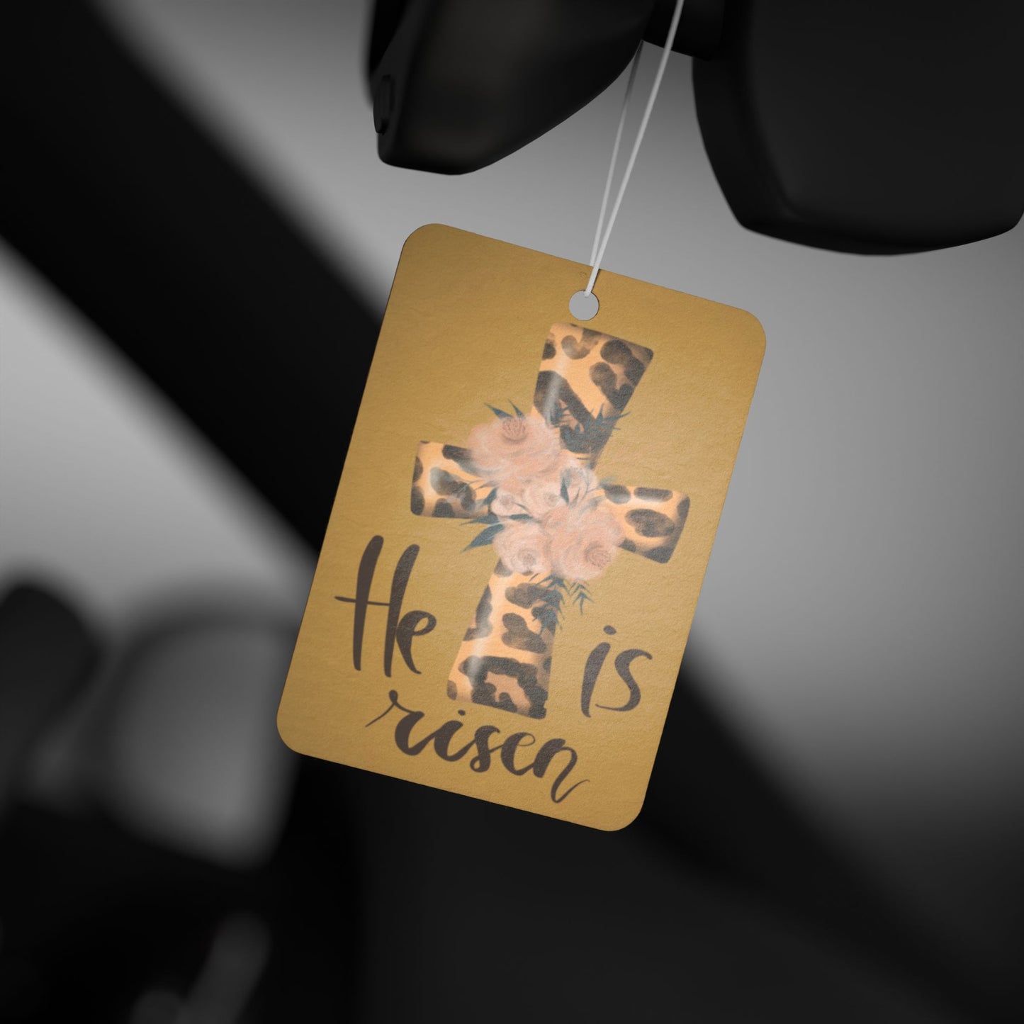 He is Risen Car Air Freshener