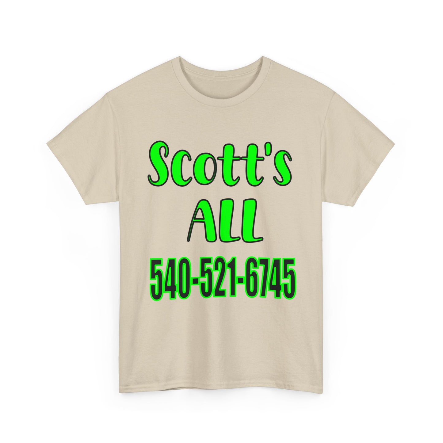 Scott’s All Unisex Heavy Cotton Tee