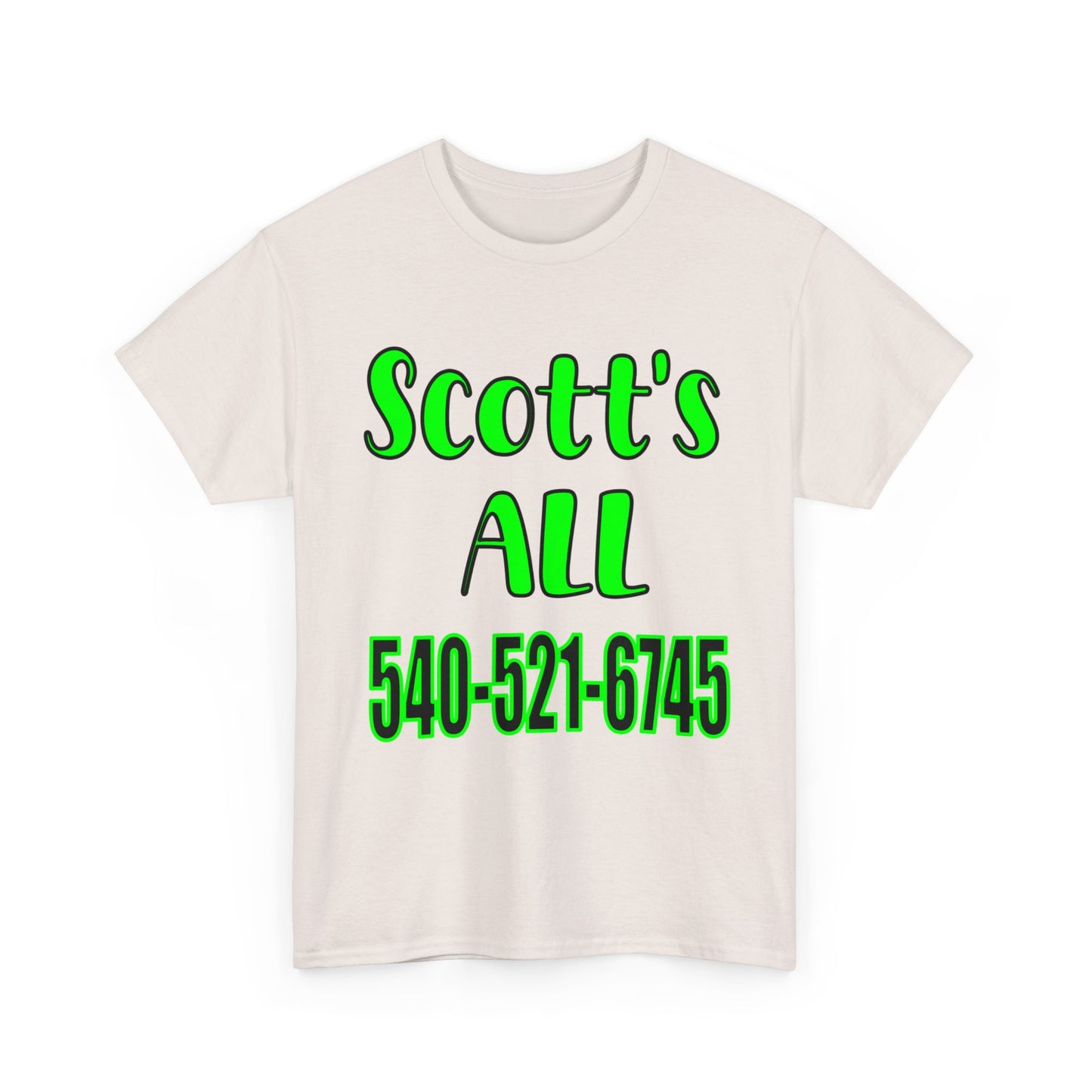 Scott’s All Unisex Heavy Cotton Tee