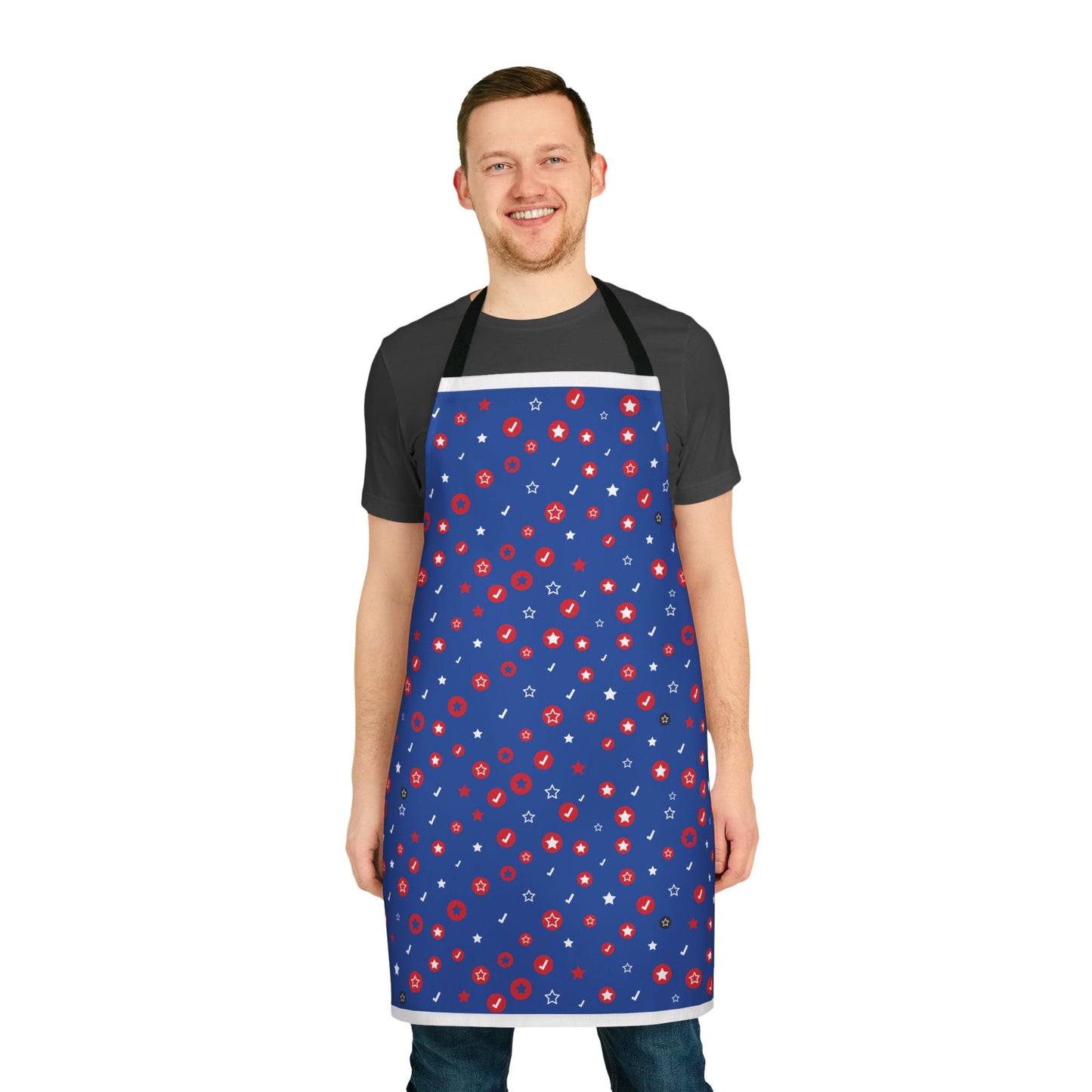 Apron, 5-Color Straps (AOP)