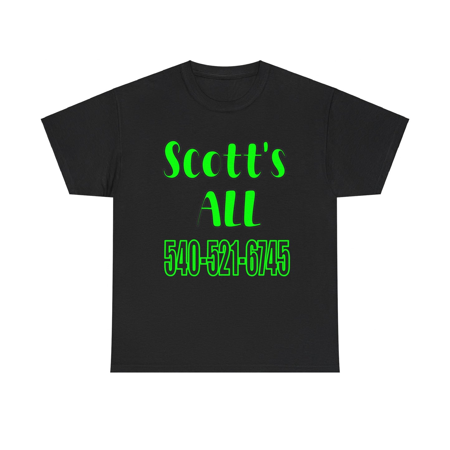 Scott’s All Unisex Heavy Cotton Tee