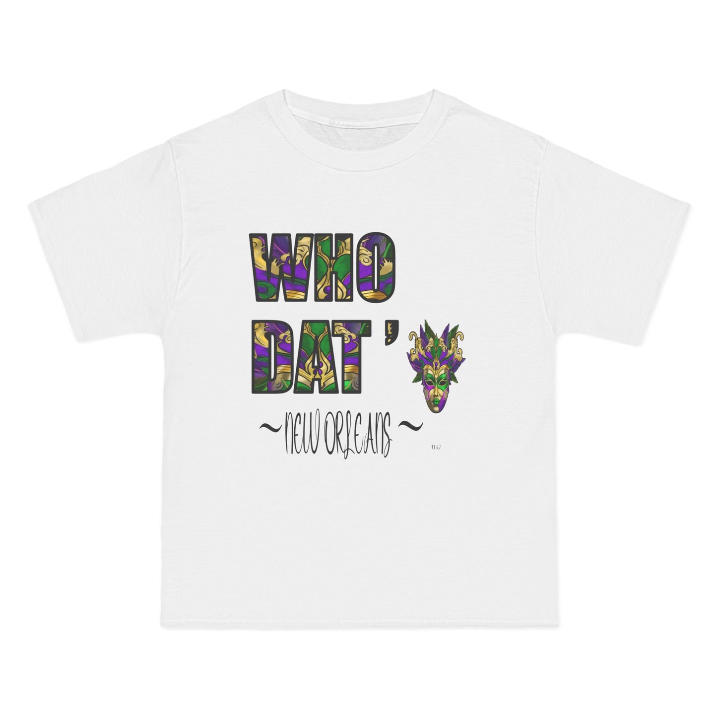 WHO DAT’ New ORLEANS Beefy-T®  Short-Sleeve T-Shirt Hanes