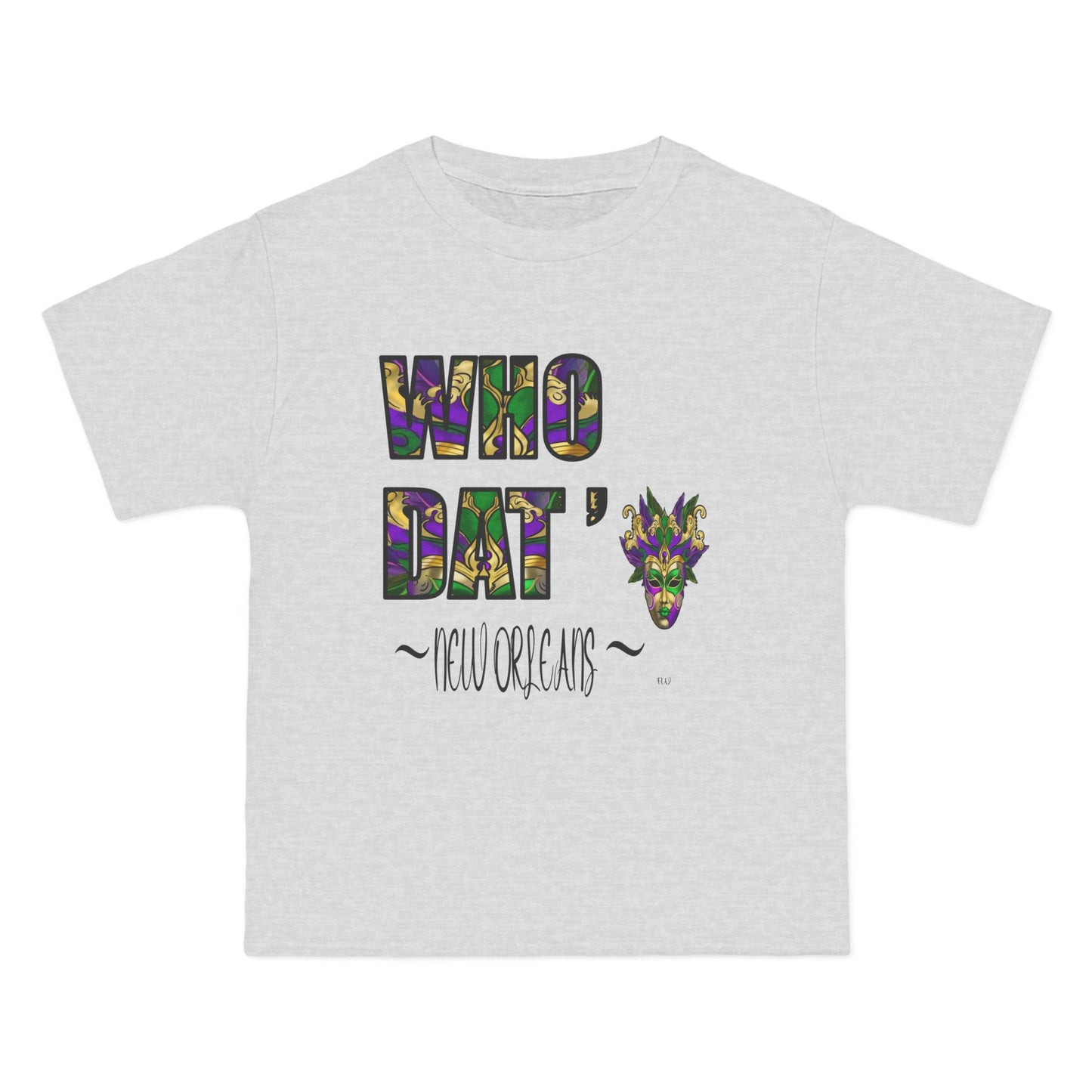 WHO DAT’ New ORLEANS Beefy-T®  Short-Sleeve T-Shirt Hanes