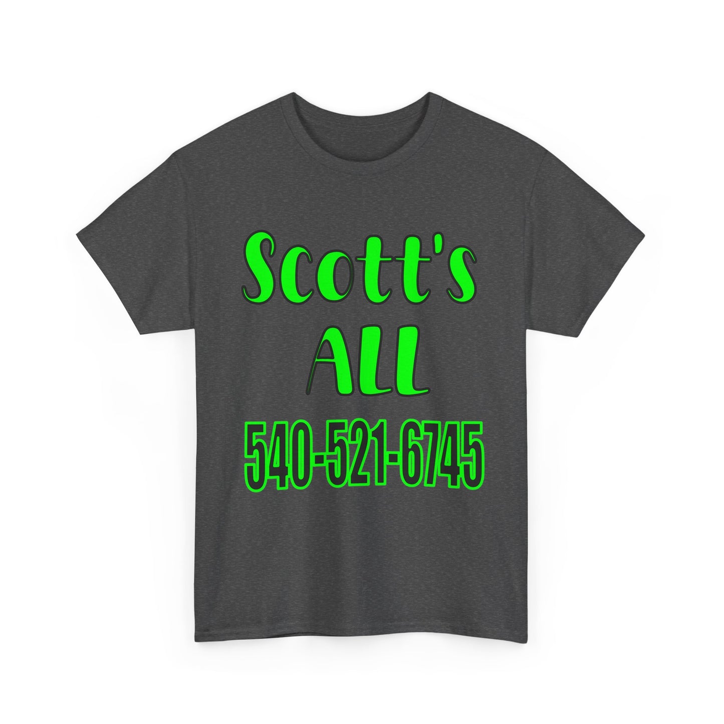 Scott’s All Unisex Heavy Cotton Tee