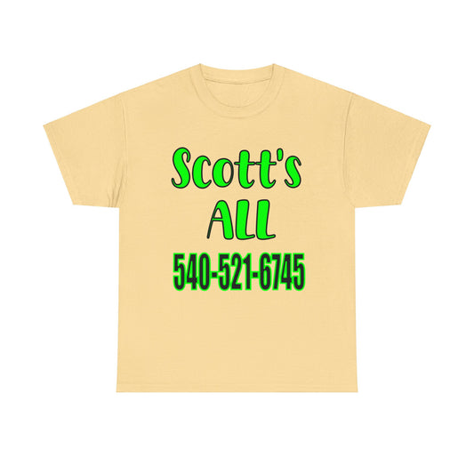 Scott’s All Unisex Heavy Cotton Tee