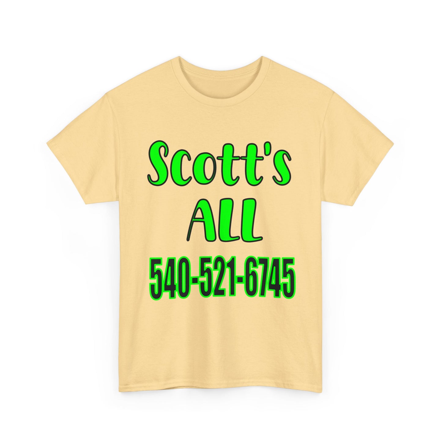 Scott’s All Unisex Heavy Cotton Tee