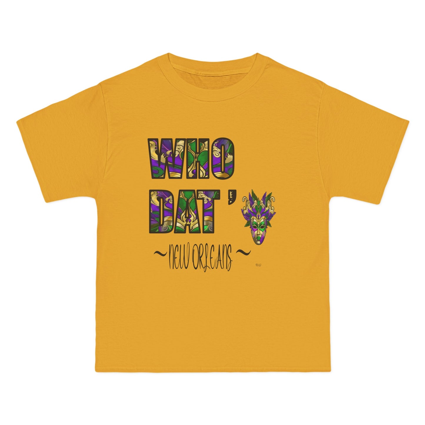 WHO DAT’ New ORLEANS Beefy-T®  Short-Sleeve T-Shirt Hanes