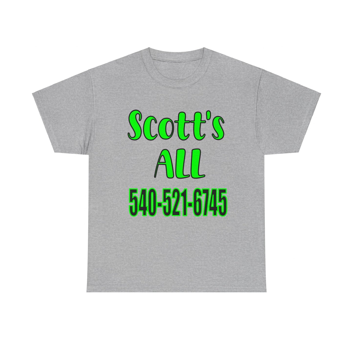 Scott’s All Unisex Heavy Cotton Tee