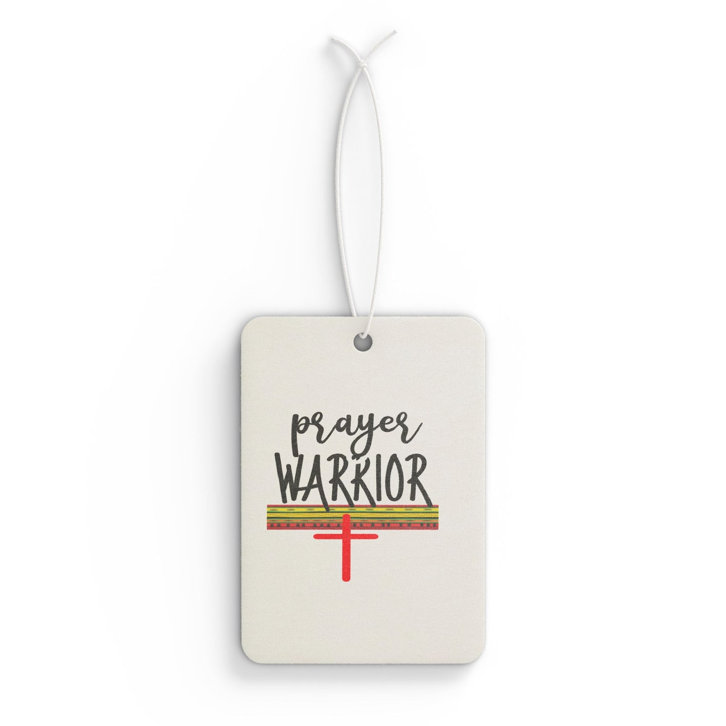 Prayer Warrior Car Air Freshener