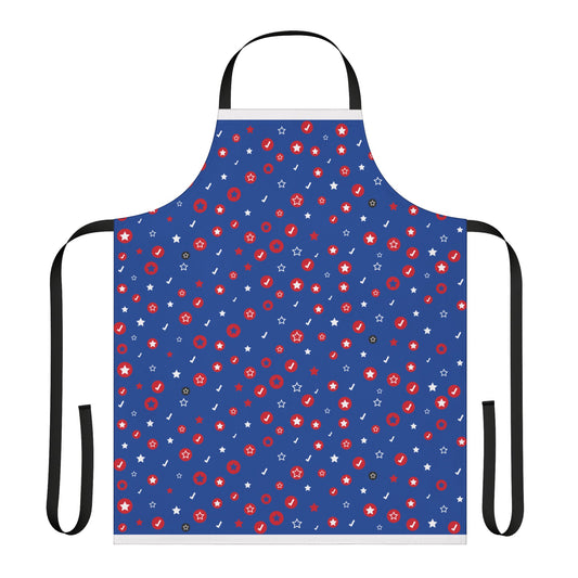 Apron, 5-Color Straps (AOP)