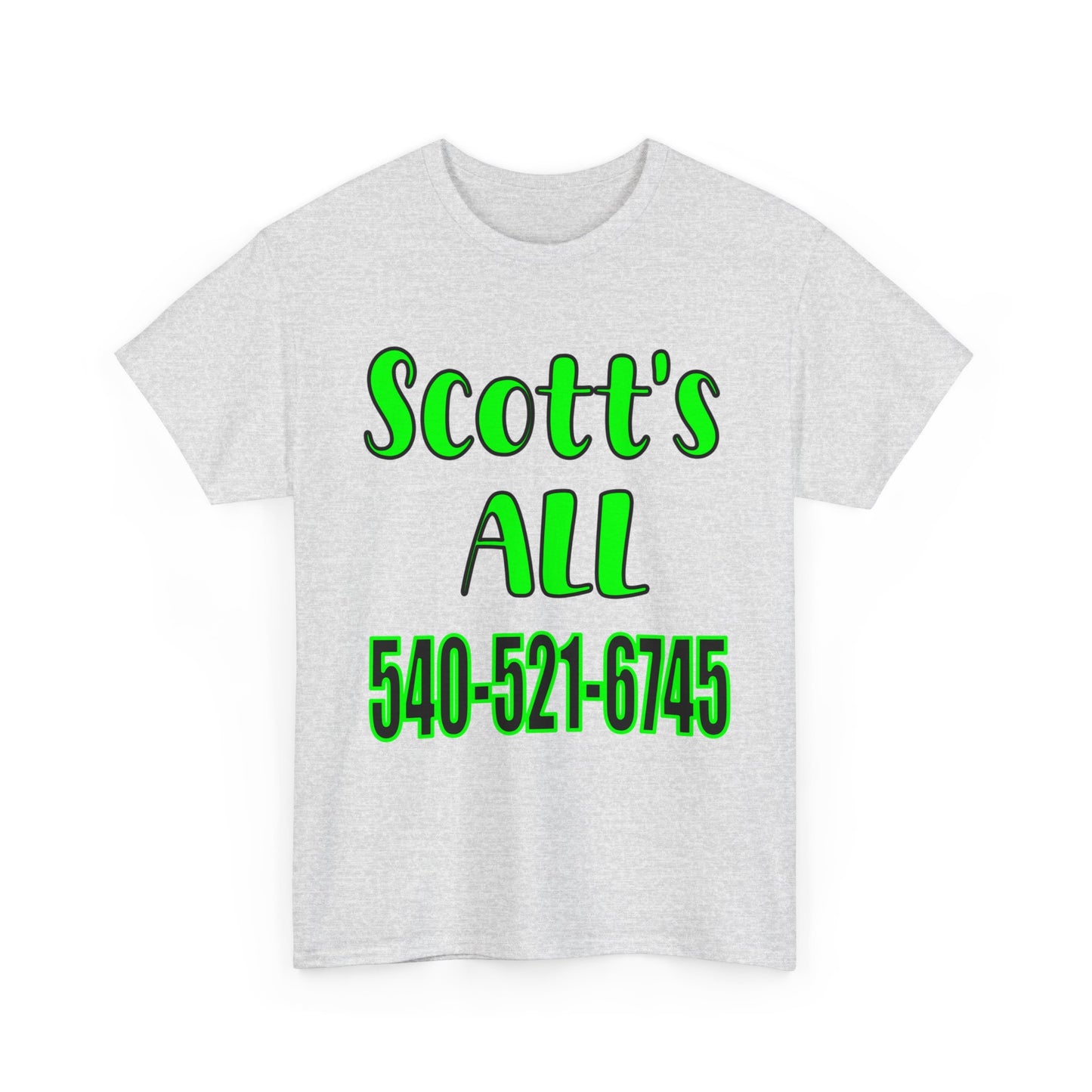 Scott’s All Unisex Heavy Cotton Tee