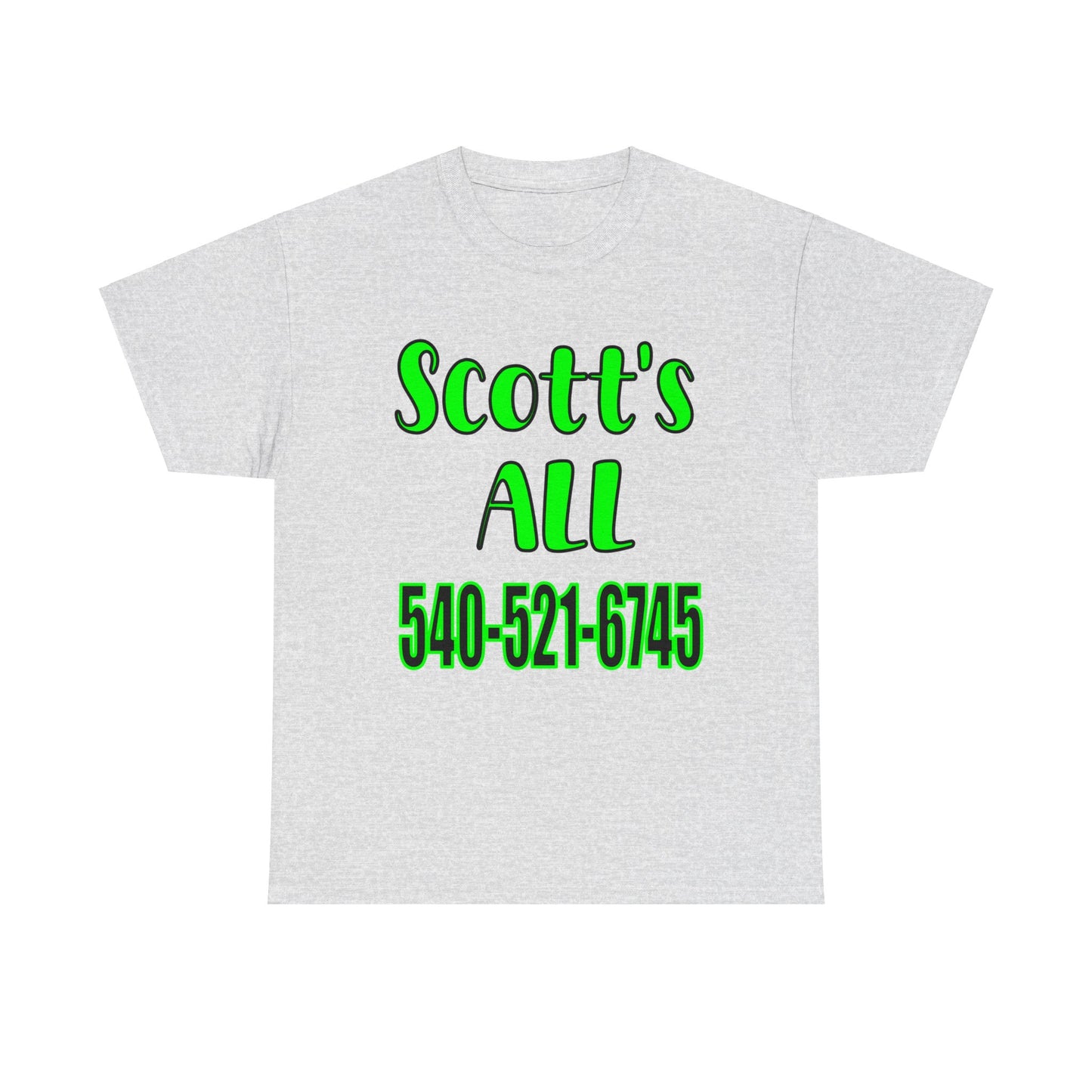 Scott’s All Unisex Heavy Cotton Tee