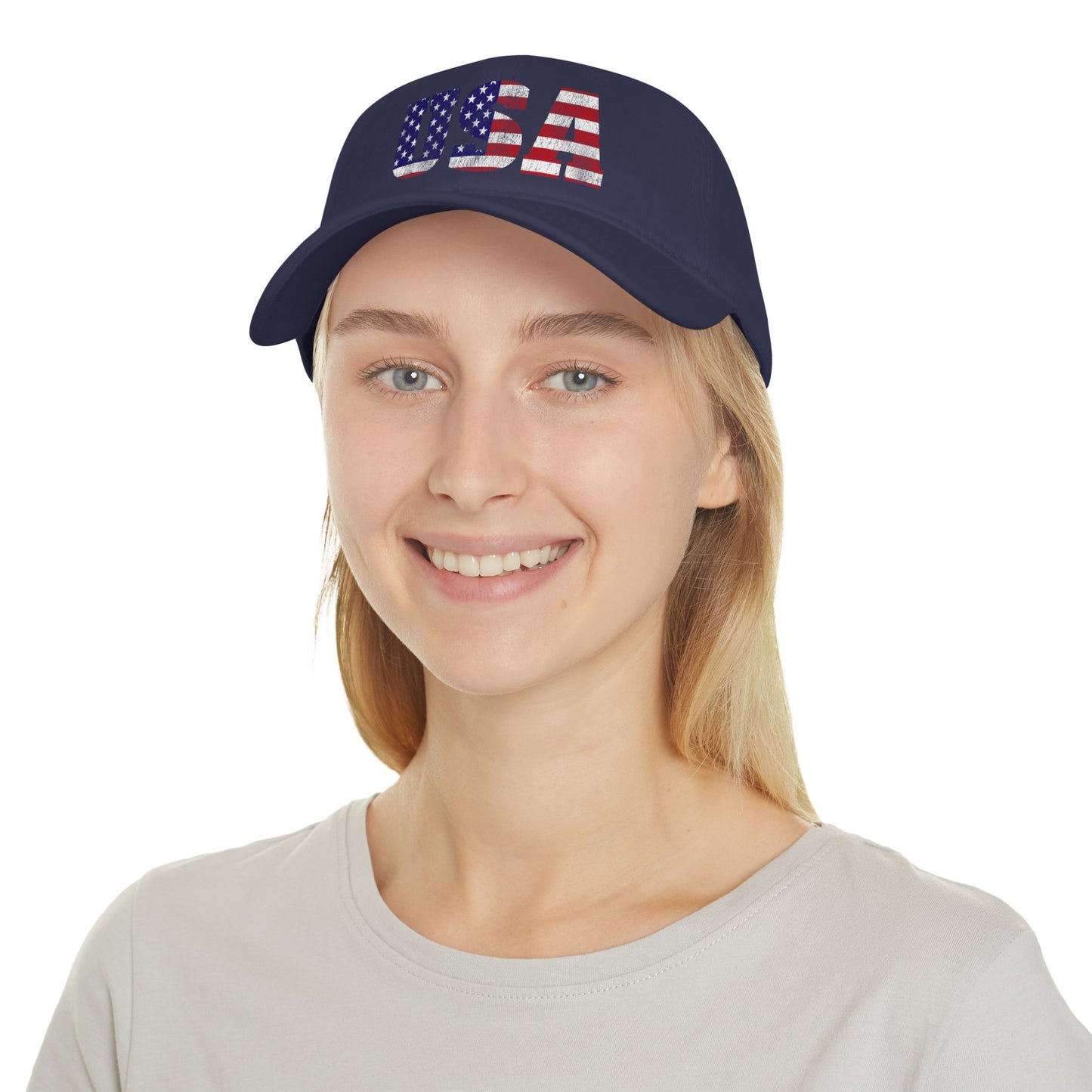 USA Low Profile Baseball Cap