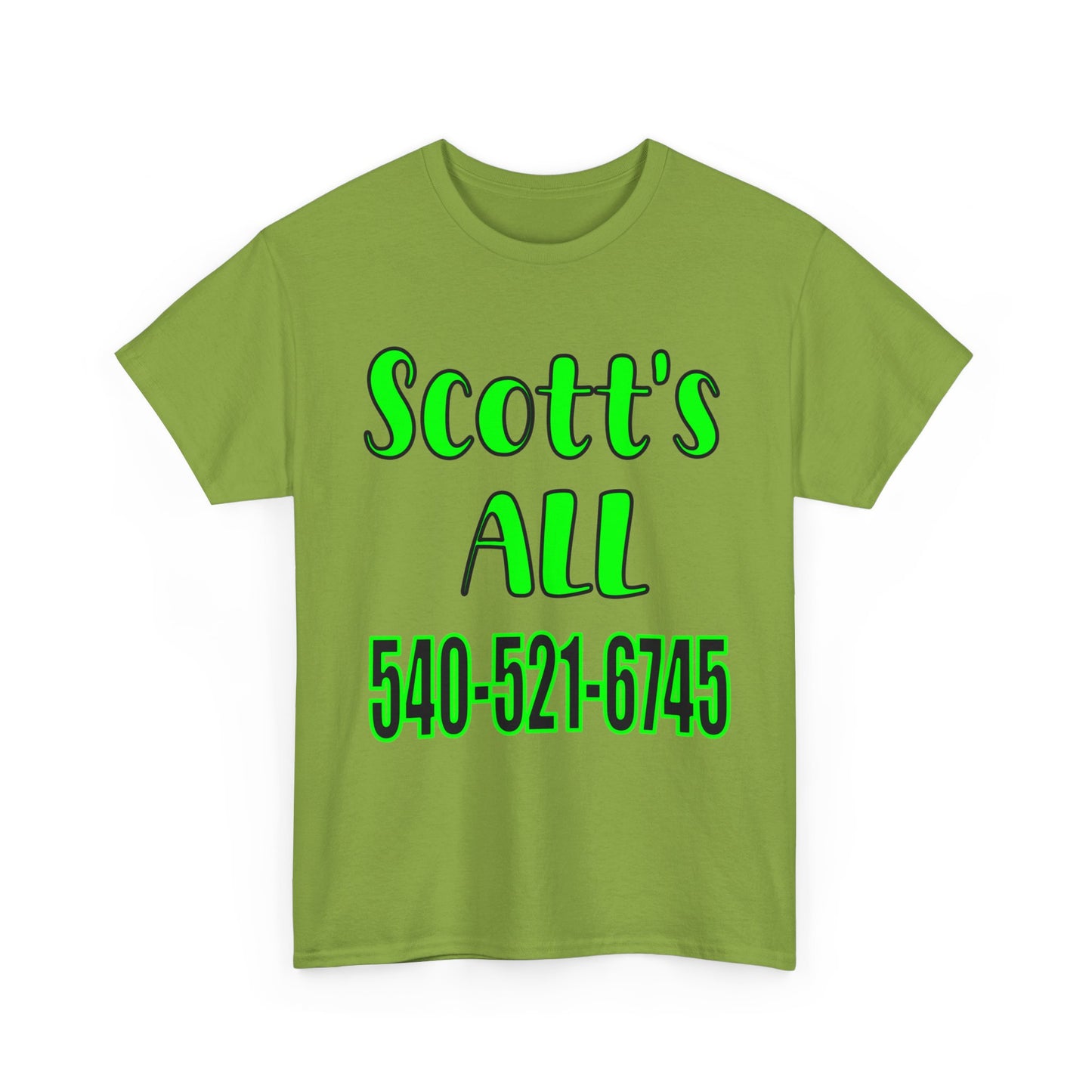 Scott’s All Unisex Heavy Cotton Tee