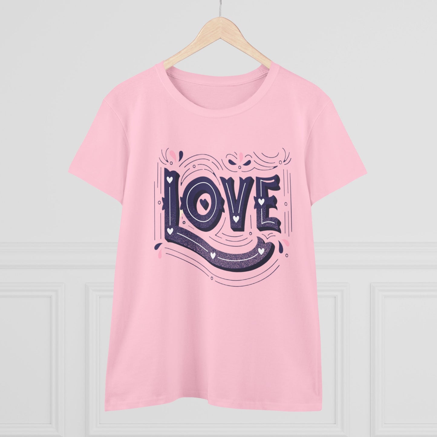 Love Women's Midweight Cotton Tee