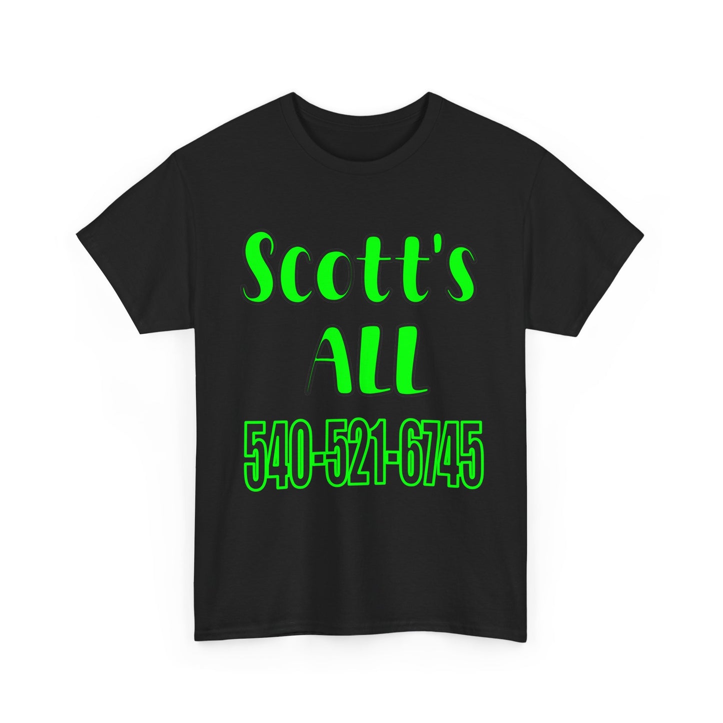 Scott’s All Unisex Heavy Cotton Tee