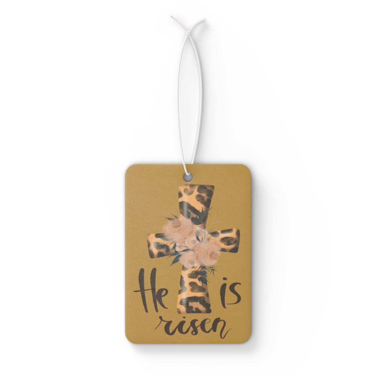 He is Risen Car Air Freshener