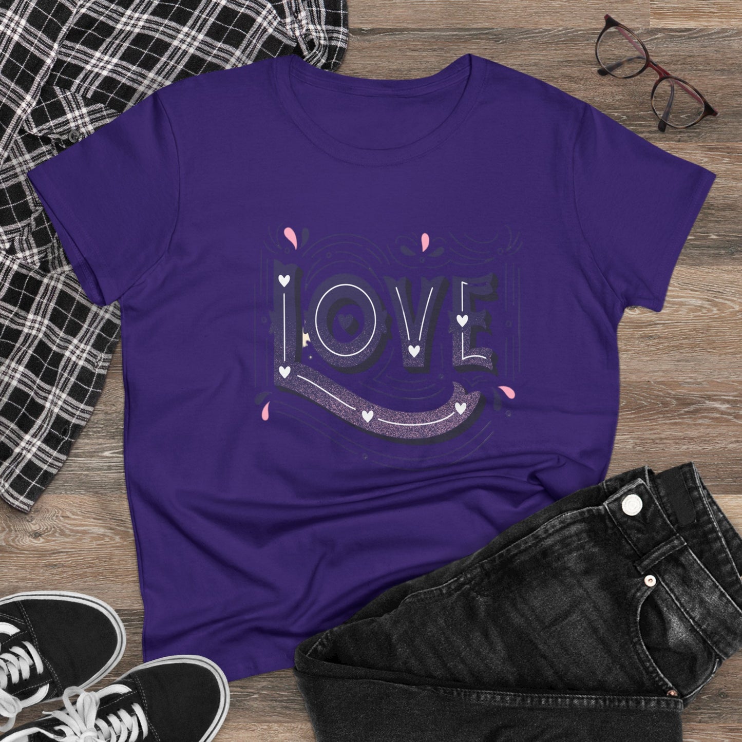 Love Women's Midweight Cotton Tee