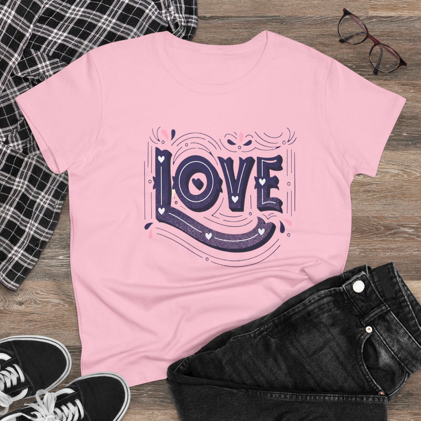 Love Women's Midweight Cotton Tee