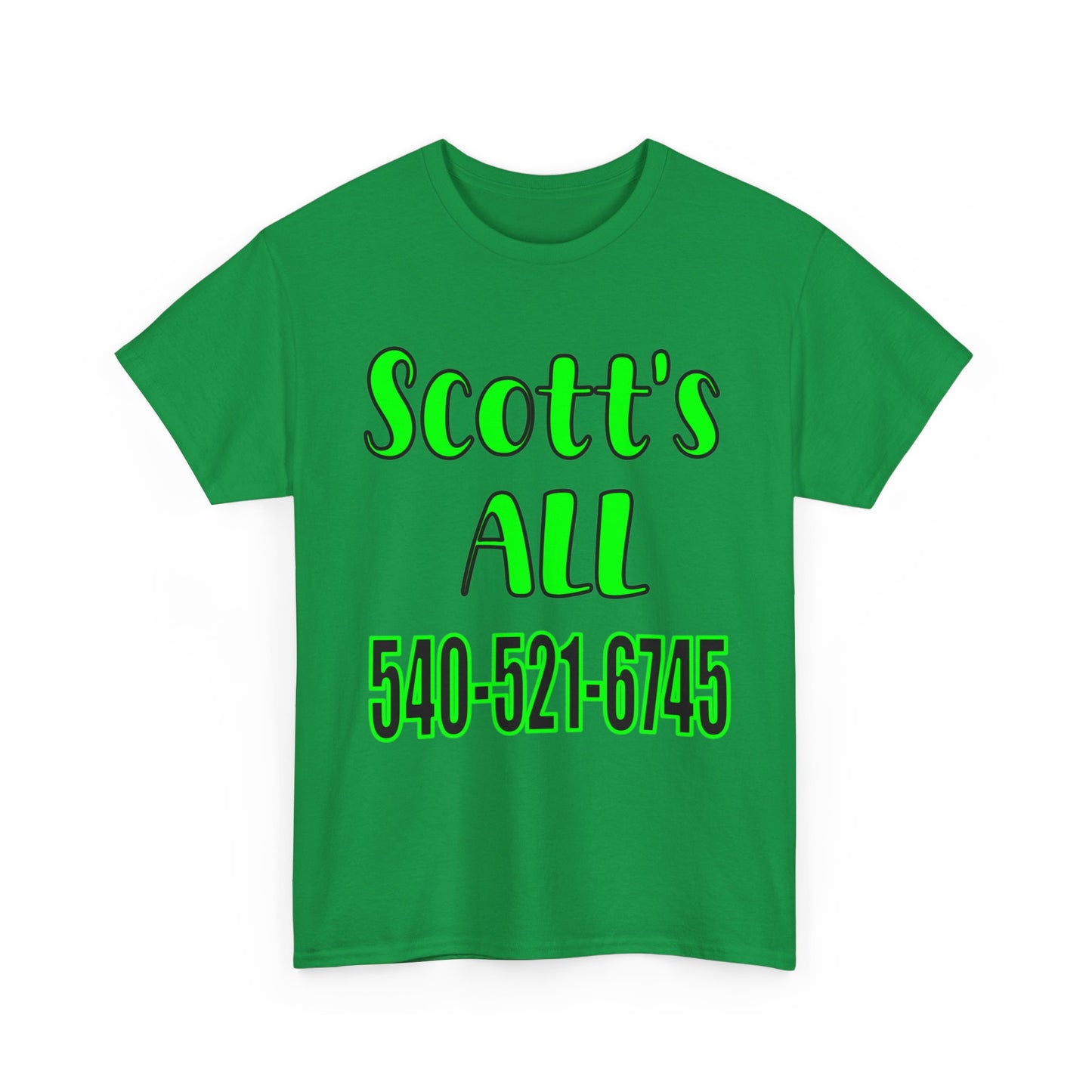 Scott’s All Unisex Heavy Cotton Tee