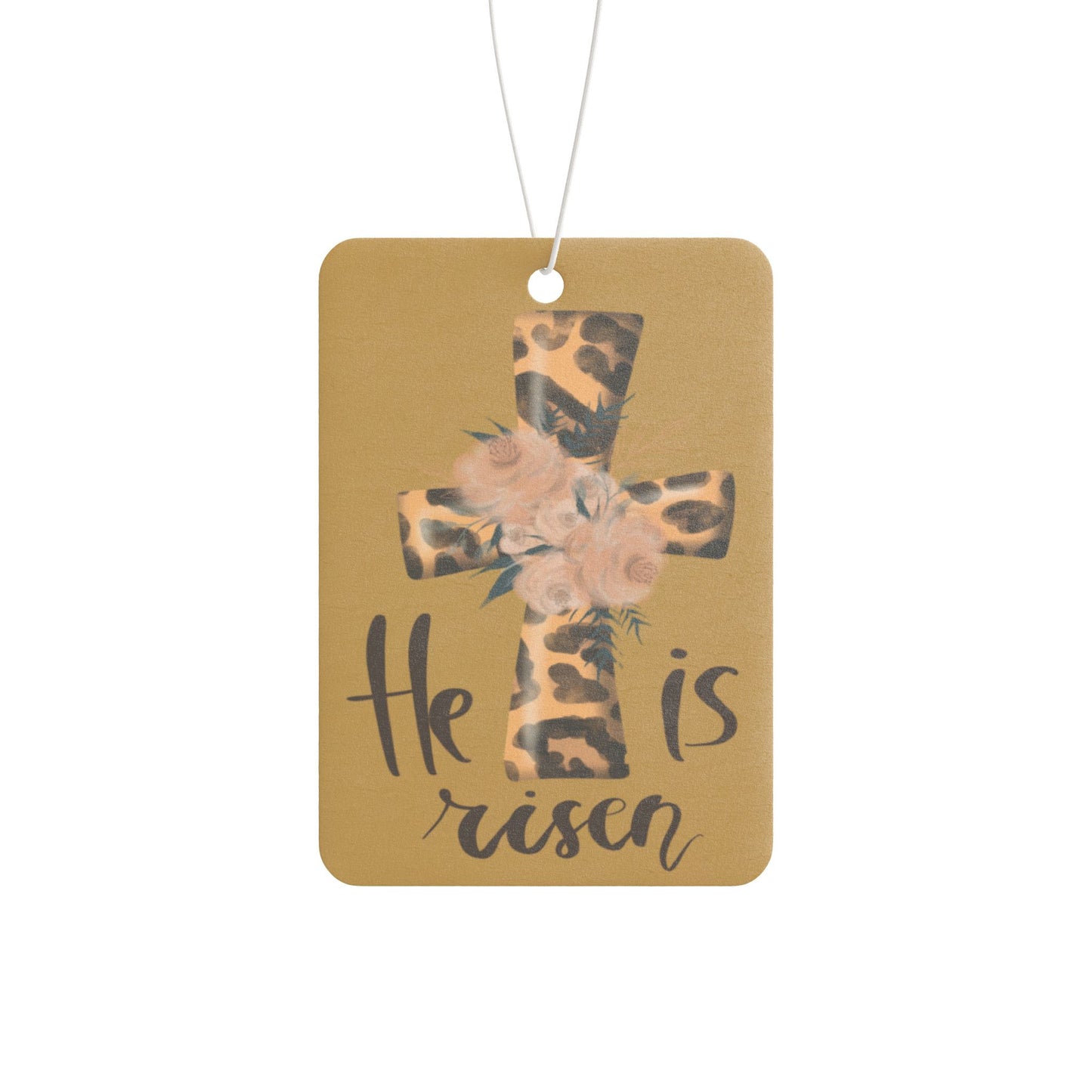 He is Risen Car Air Freshener