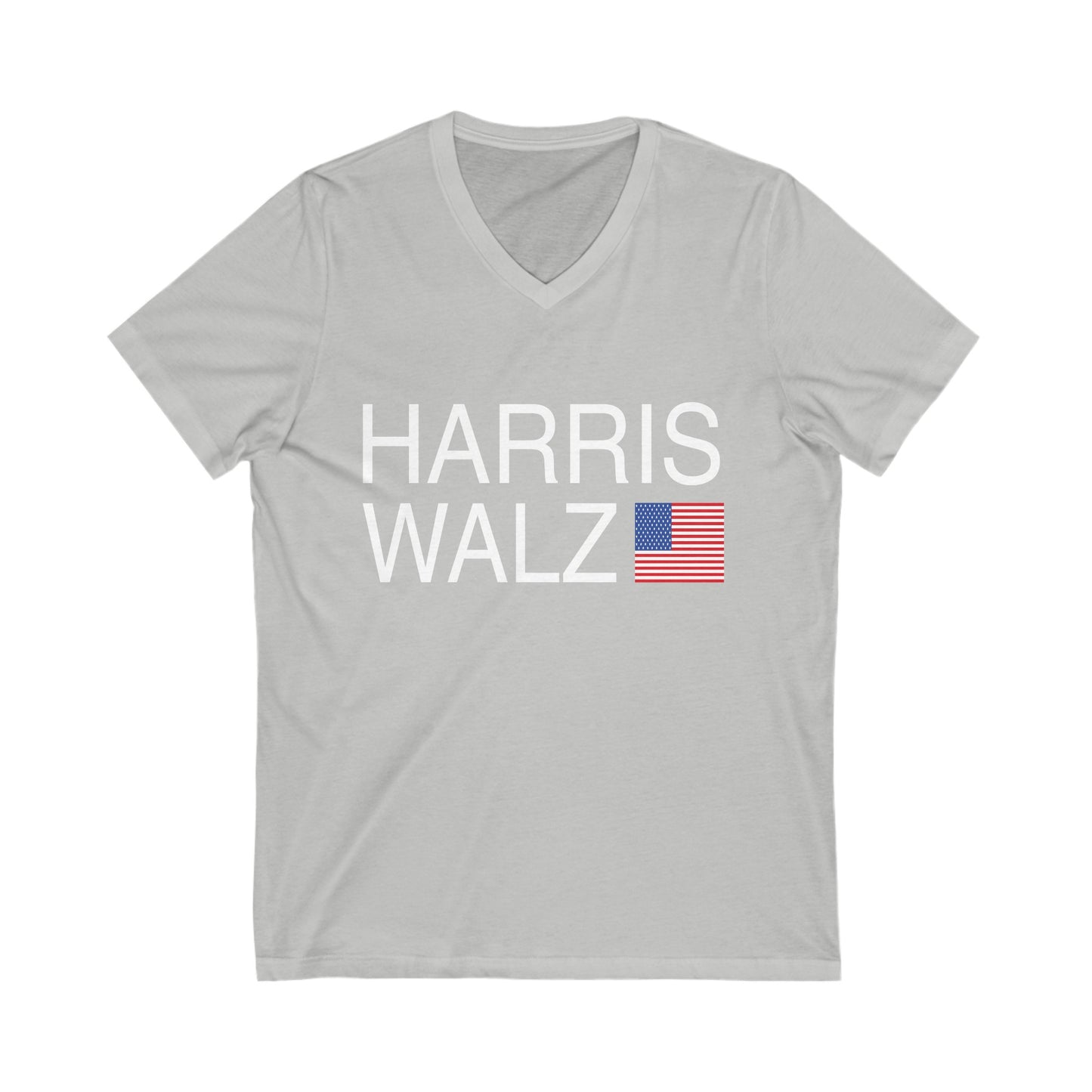 Harris Unisex Jersey Short Sleeve V-Neck Tee