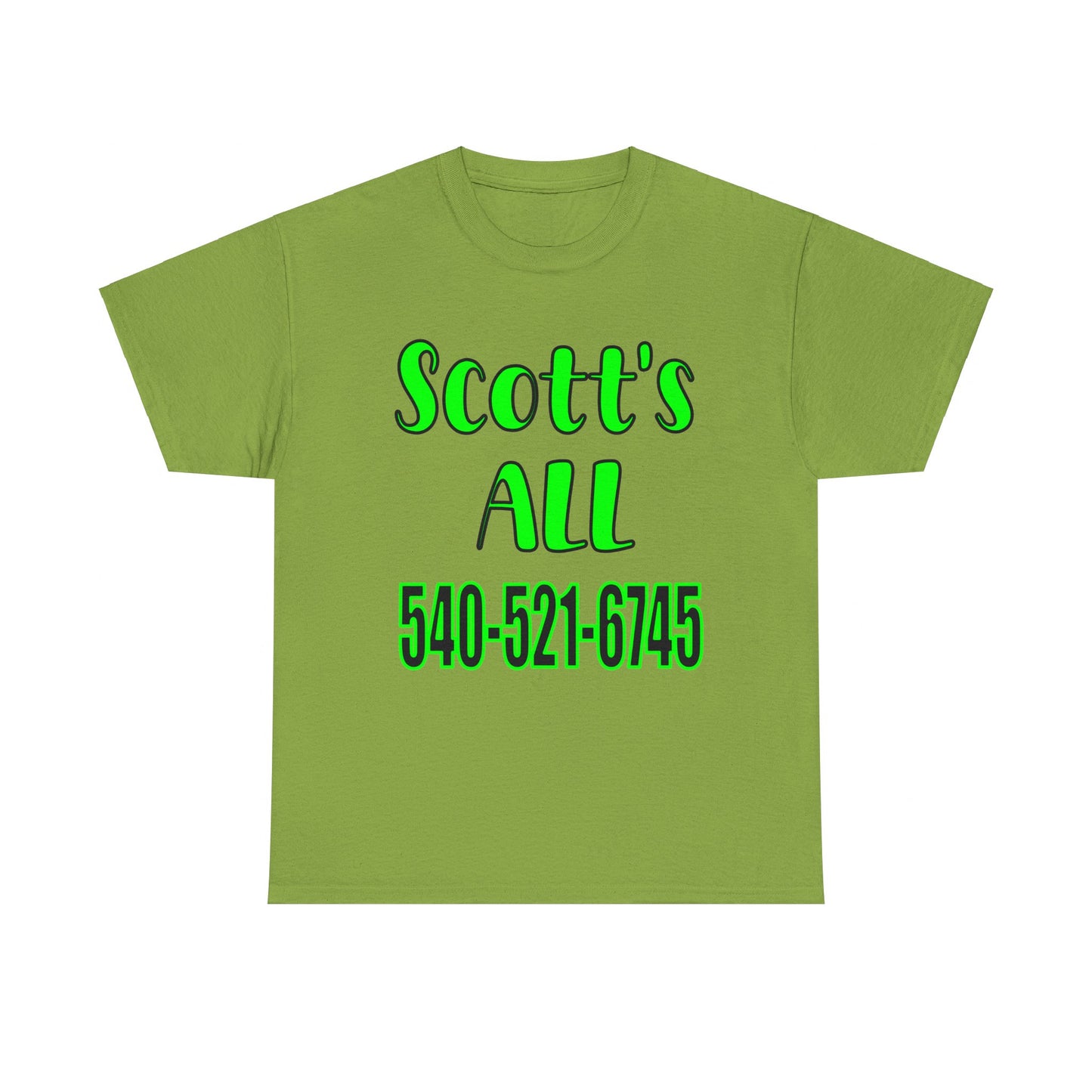 Scott’s All Unisex Heavy Cotton Tee