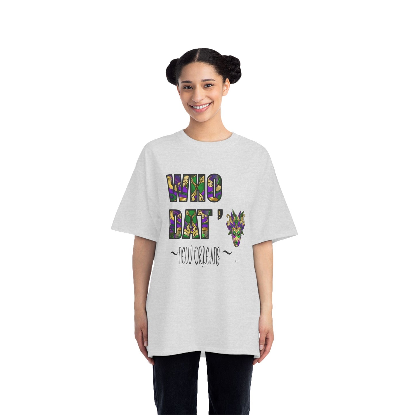 WHO DAT’ New ORLEANS Beefy-T®  Short-Sleeve T-Shirt Hanes