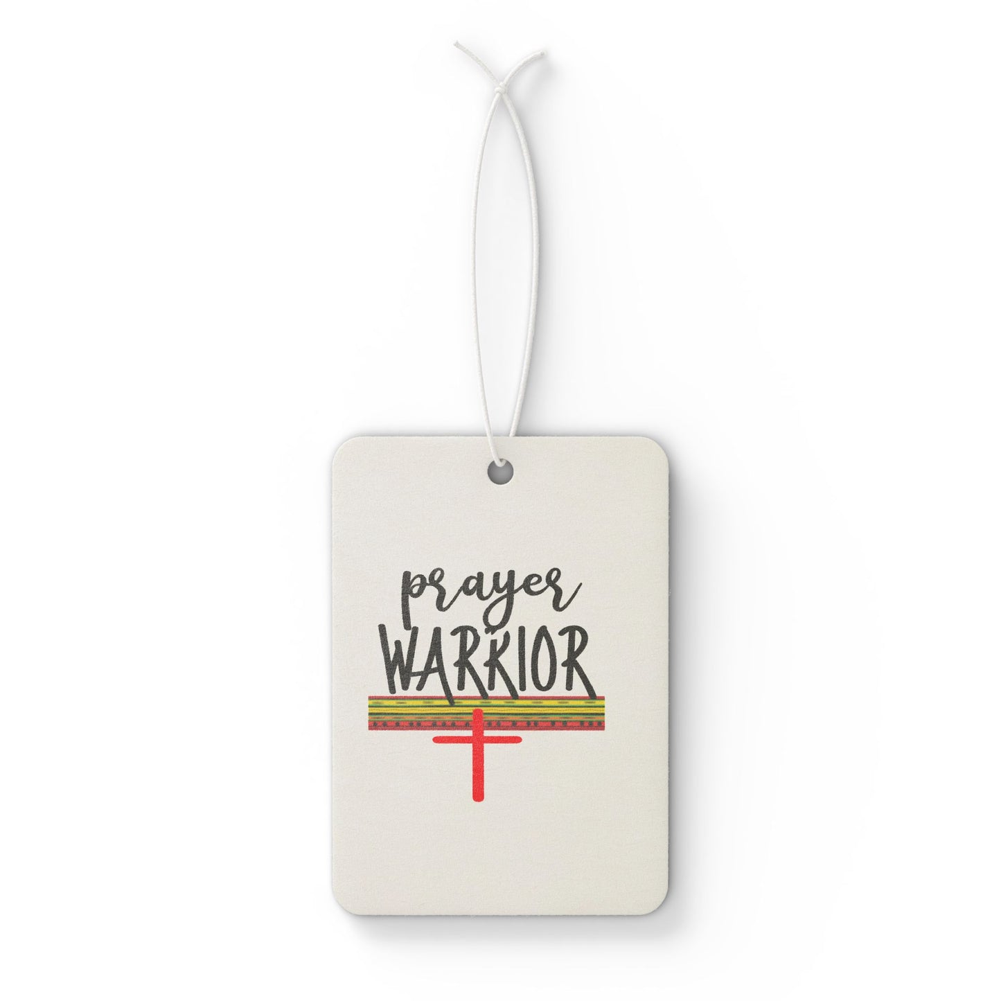 Prayer Warrior Car Air Freshener