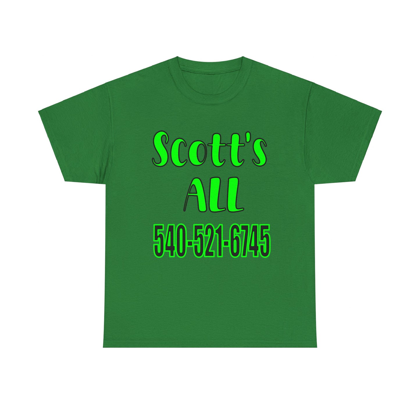 Scott’s All Unisex Heavy Cotton Tee