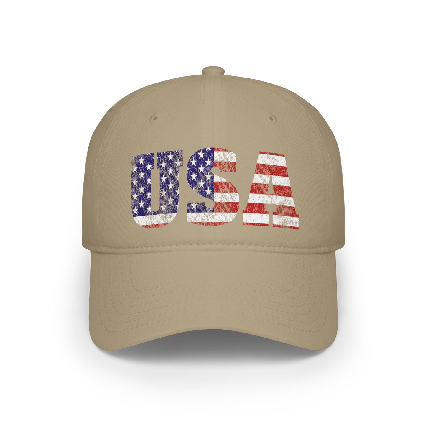 USA Low Profile Baseball Cap