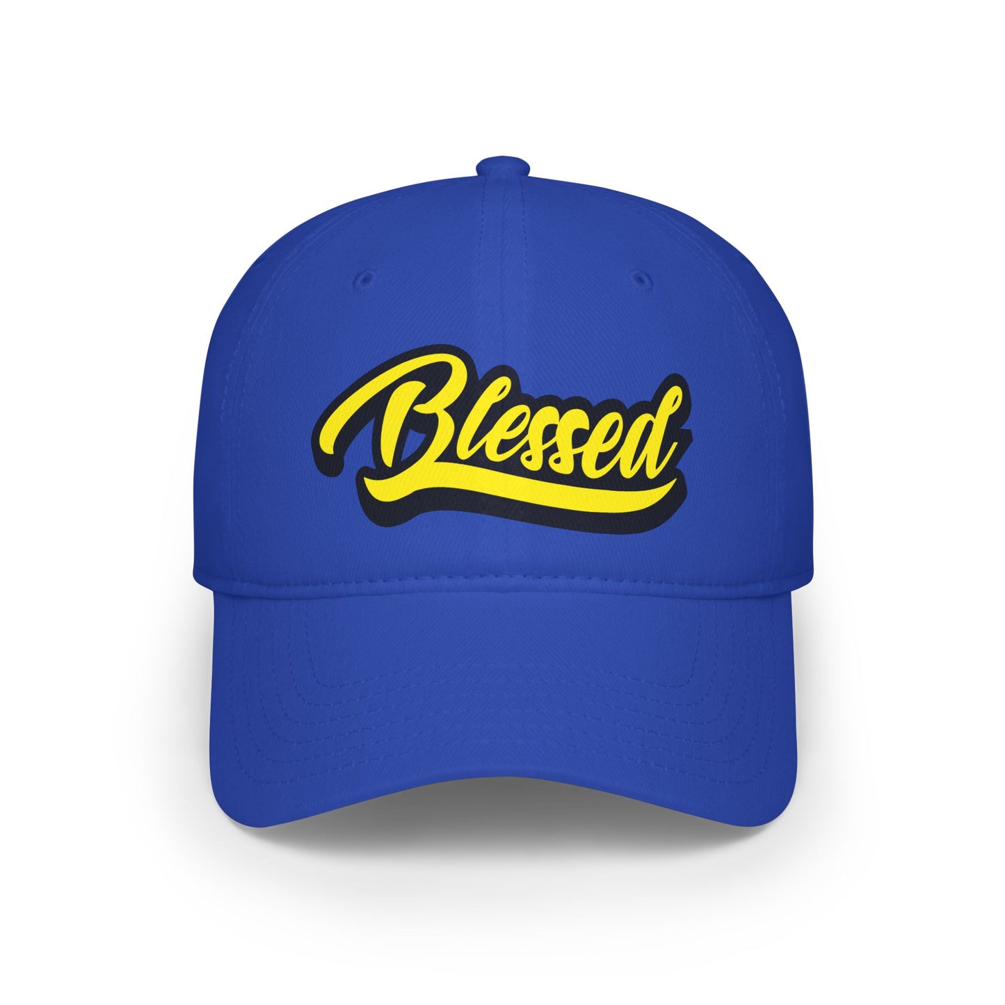 Yellow Blessed Low Profile Baseball Cap