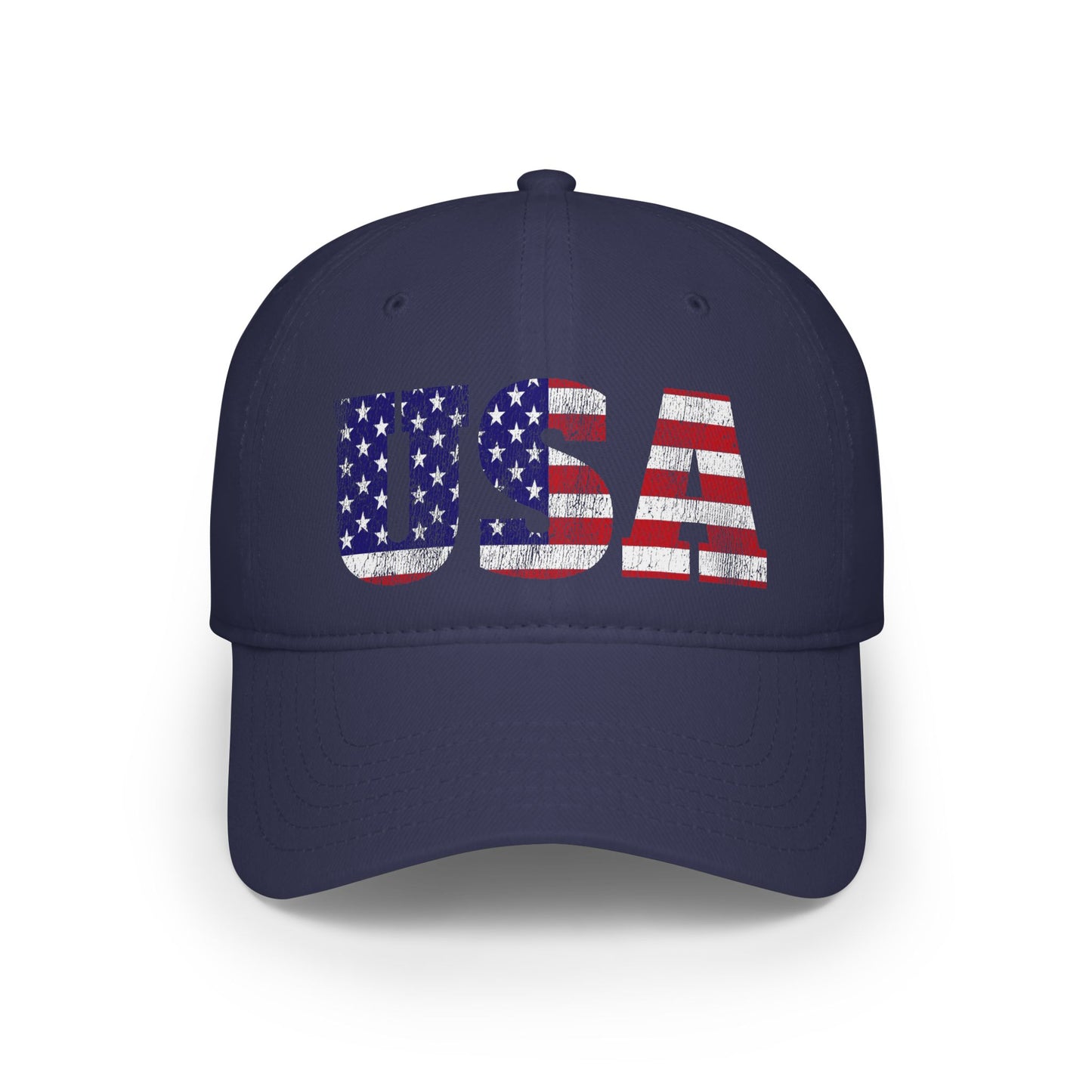 USA Low Profile Baseball Cap