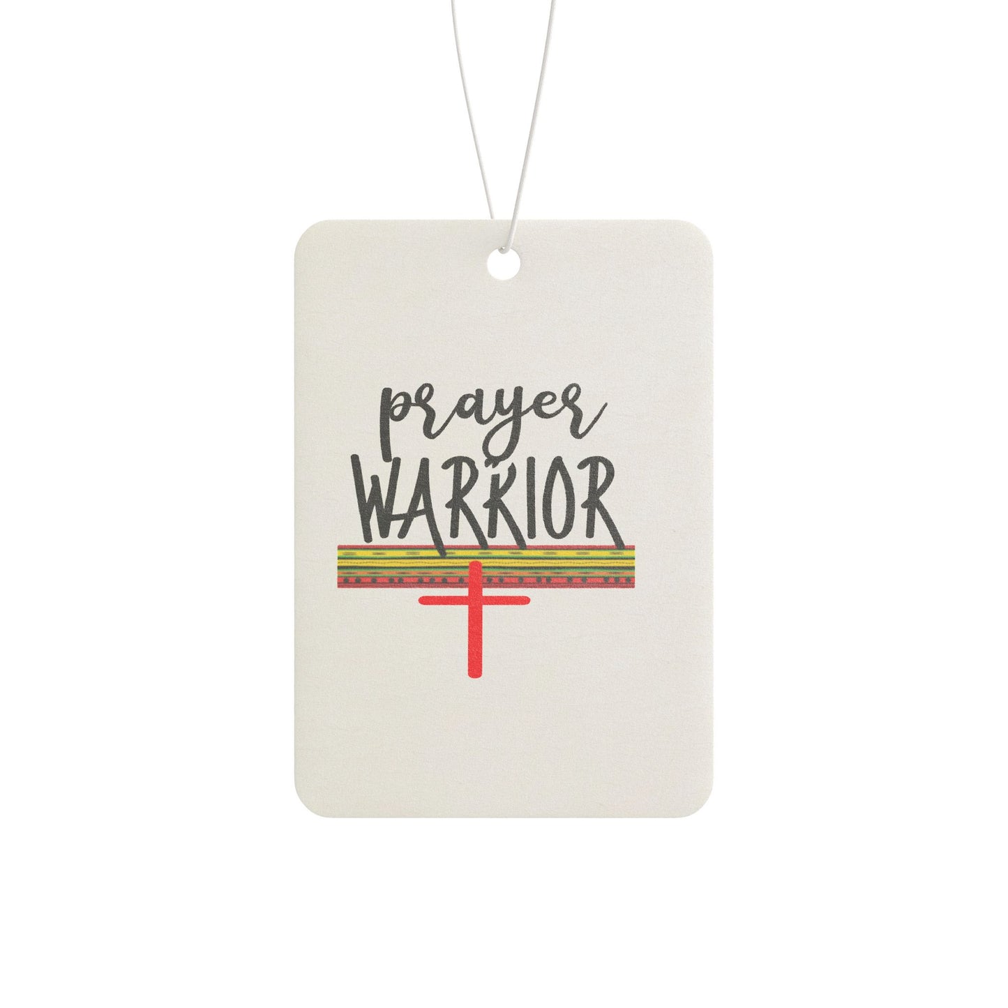 Prayer Warrior Car Air Freshener