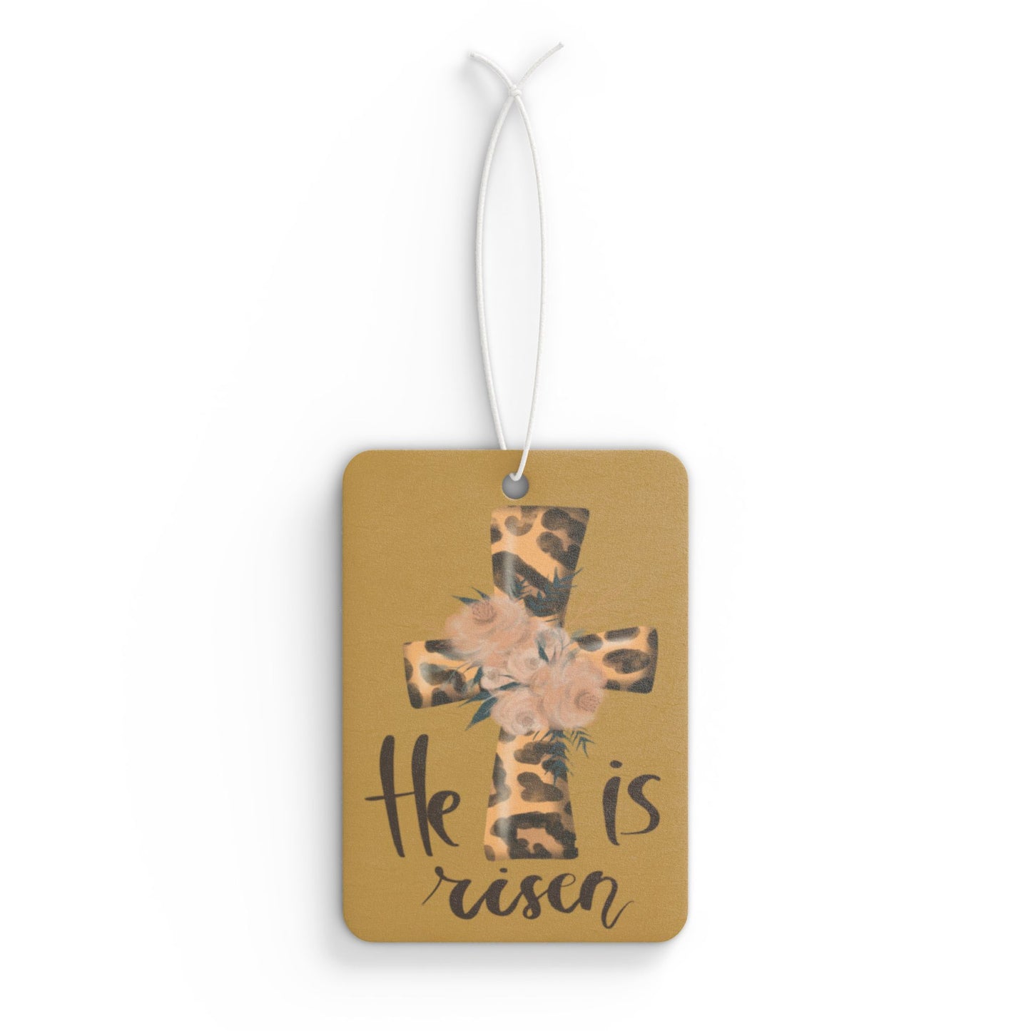 He is Risen Car Air Freshener