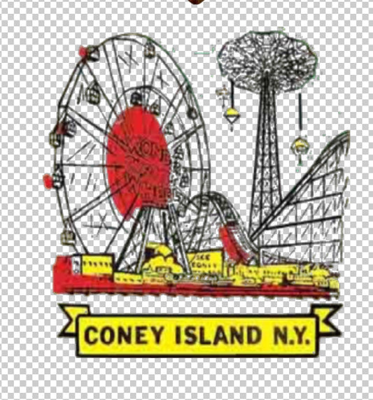 Coney Island, NY, Vintage; Tshirt