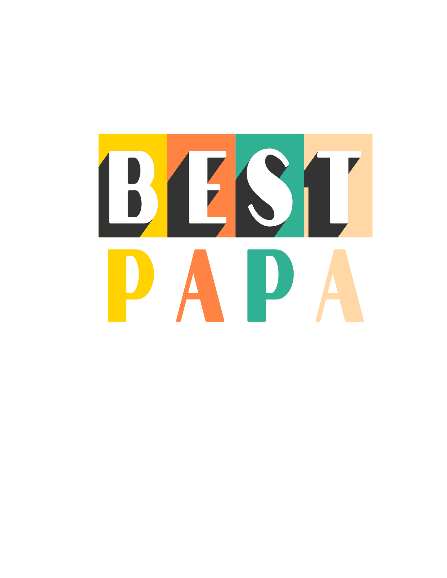 Best Papa T-shirt