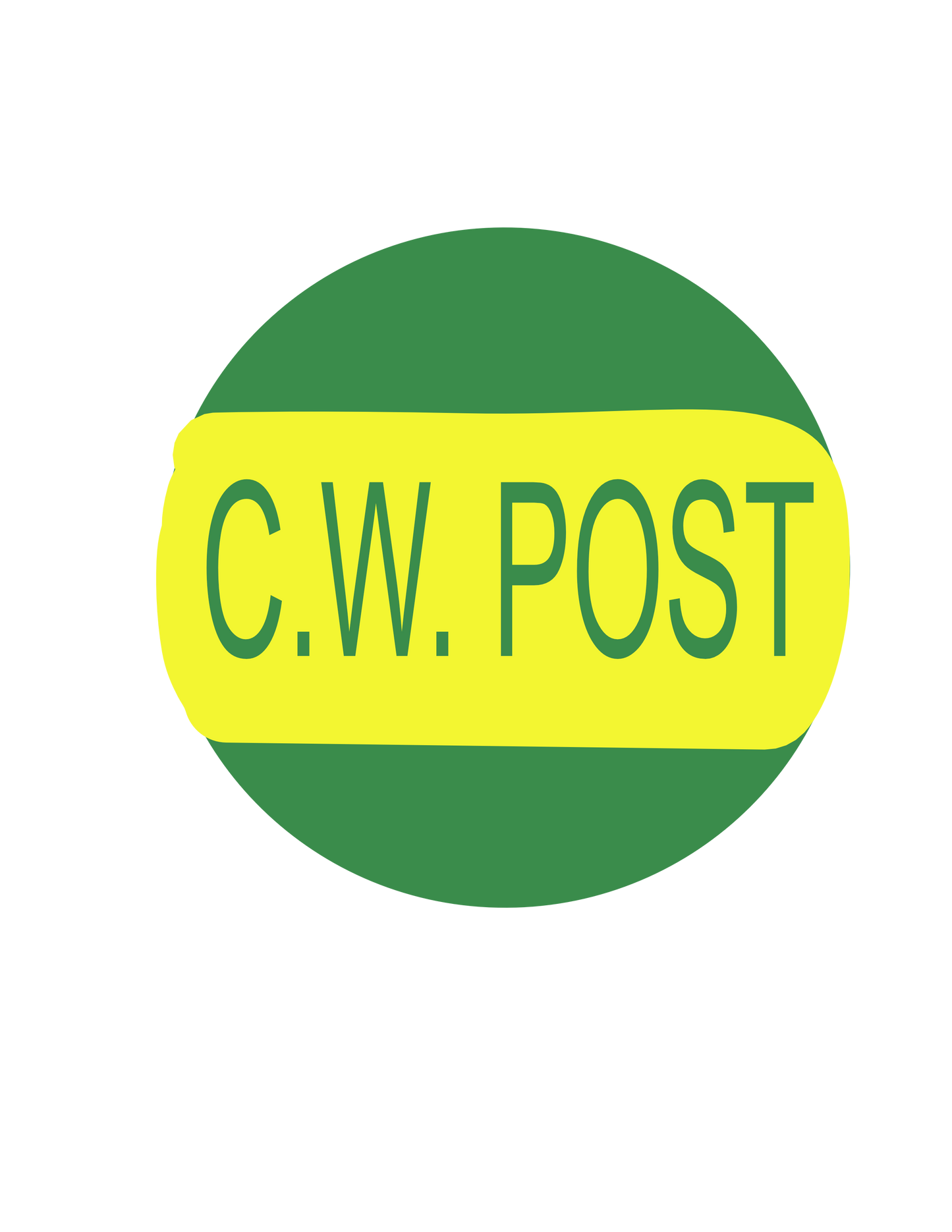 C. W. POST. Vintage, Tshirt